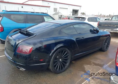 2013 Bentley Continental Gt V8 z USA, uszkodzony, nr VIN SCBFT7ZA6DC085021